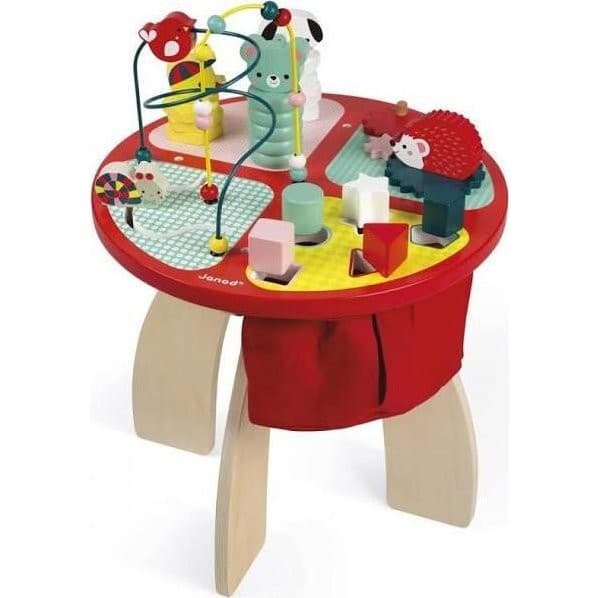 Janod Table D'Activité en bois Baby Forest