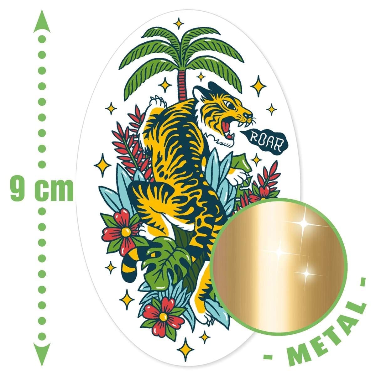 Djeco Grand tatouage tigre