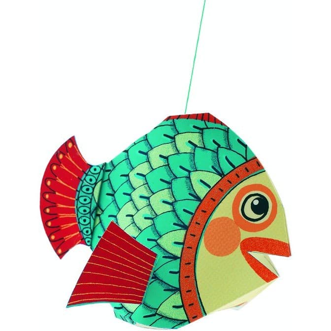Djeco Mobile en papier : Petits poissons