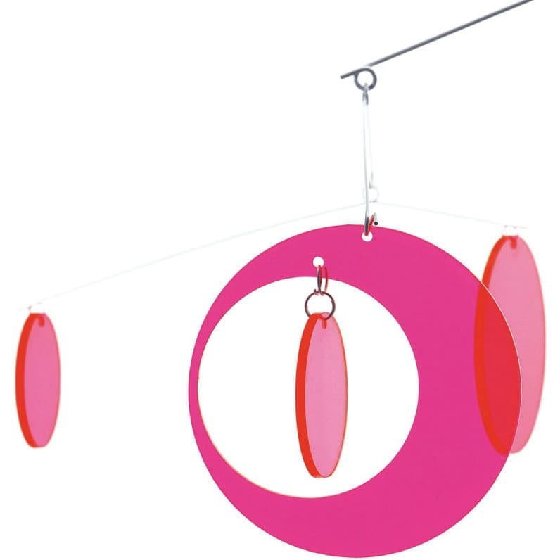 Little Big Room By Djeco Mobile Fluo : Pink fly