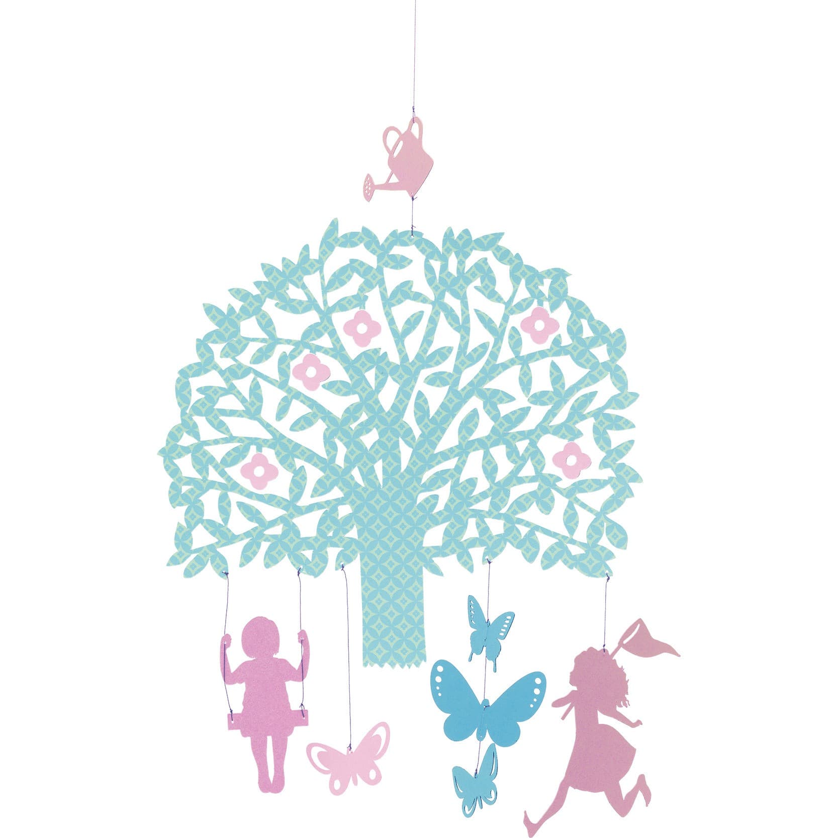 Little Big Room By Djeco Mini Mobile : Chasse aux papillons