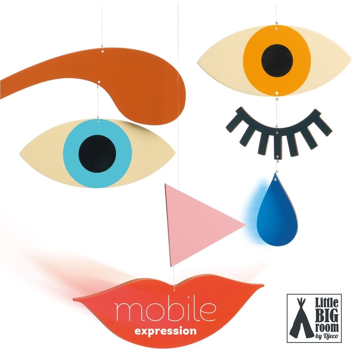 Little Big Room By Djeco Expression mobile en bois Djeco