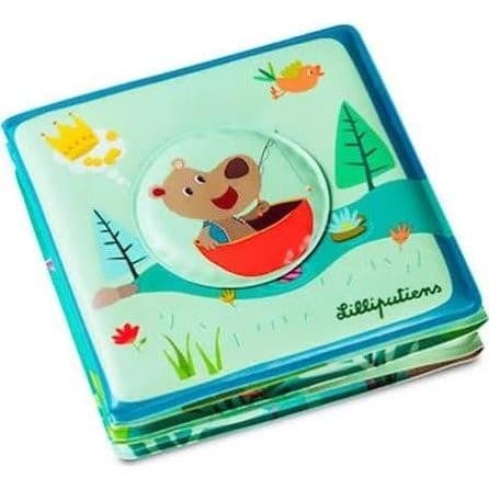 Lilliputiens Livre de bain César va à la pêche