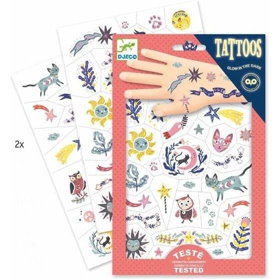 Djeco Tatouages Sweet dreams glow