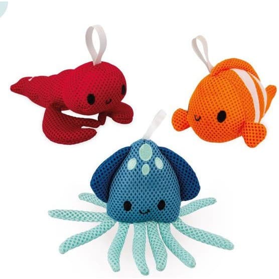 Janod Set de 3 barboteurs marins