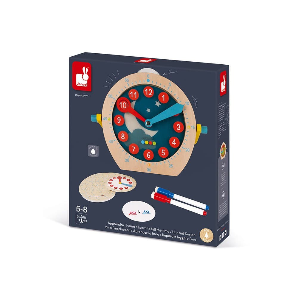 Janod Apprendre l’heure Collection Essentiel