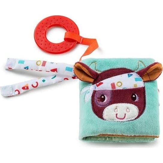 Lilliputiens Imagier pour bébé en tissu thème Ferme