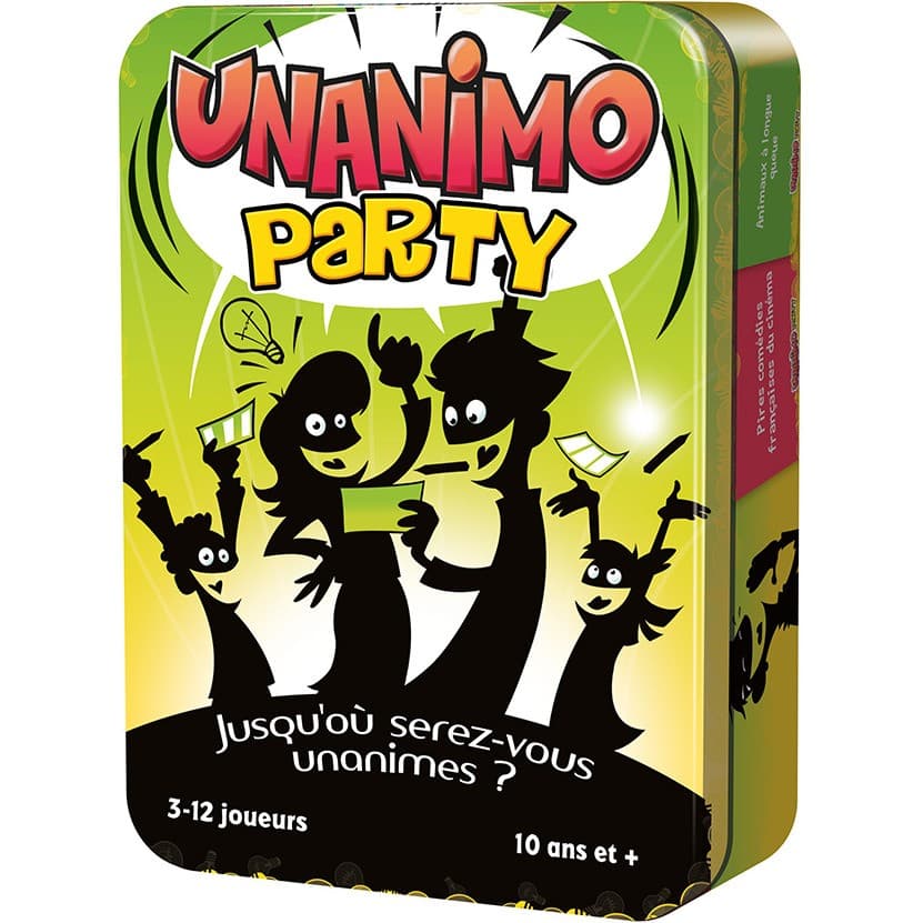 Asmodee Unanimo Party Boîte métal