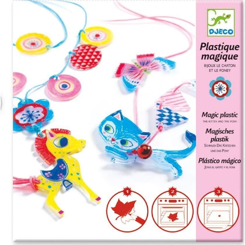 Djeco Plastique Magique Chatons Et Poneys