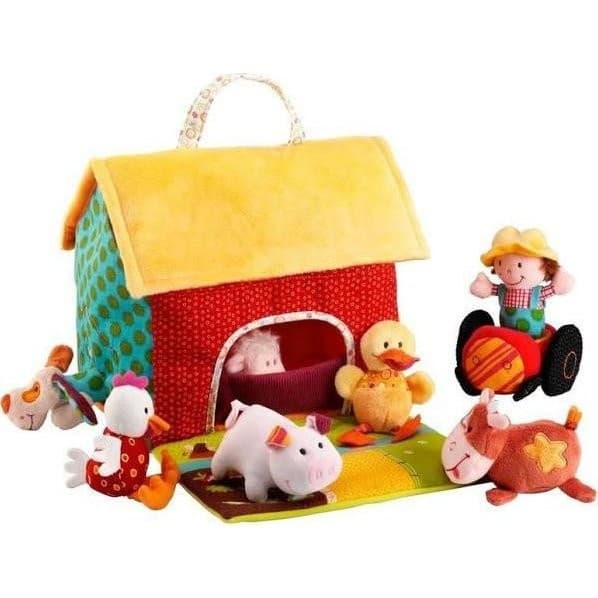 Lilliputiens Jouet en tissu La Ferme
