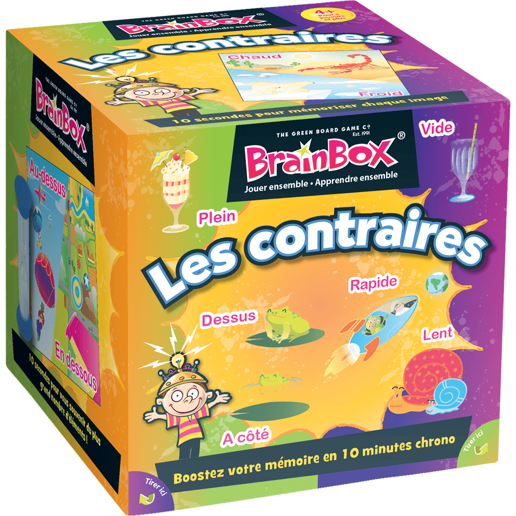 Asmodee Brainbox : les contraires