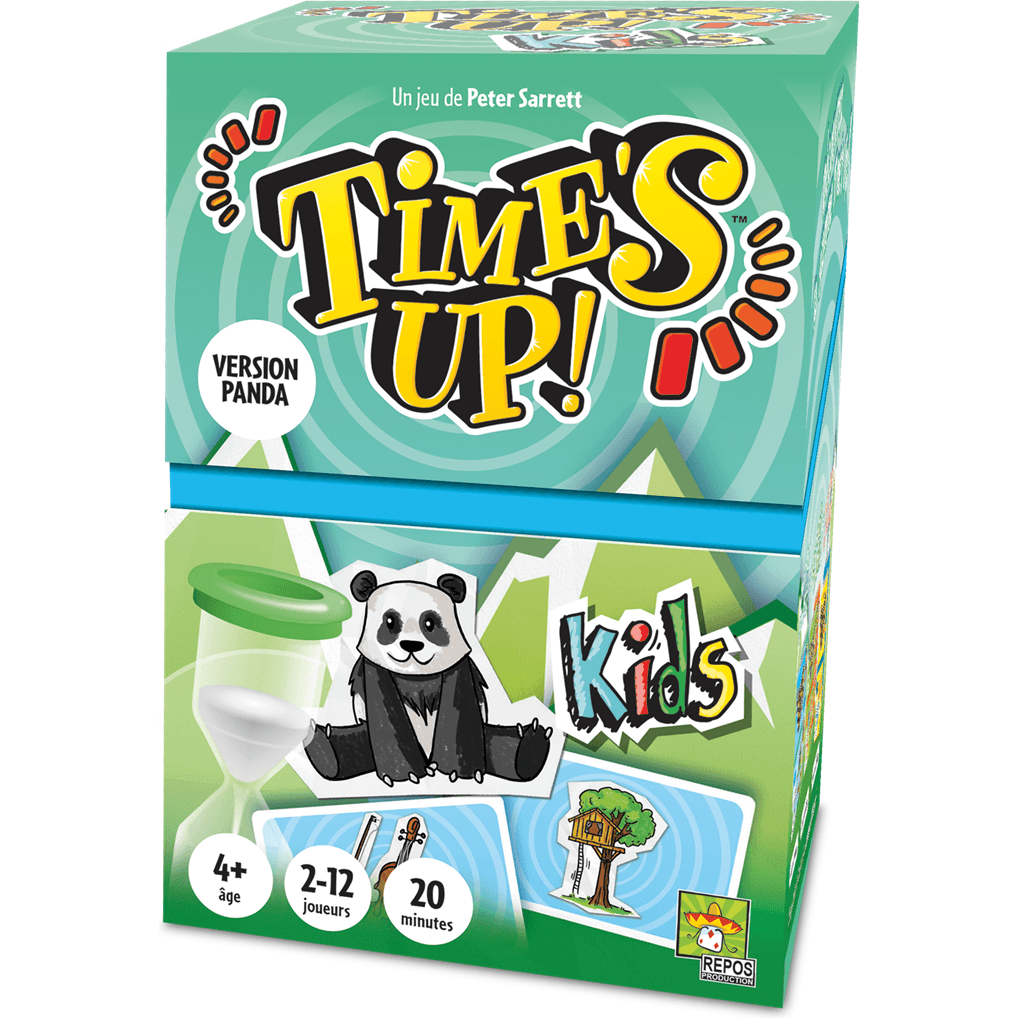 Repos Production Time's Up Kids Panda jeu d'ambiance dès 4 ans