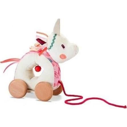 Lilliputiens Louise la licorne à tirer