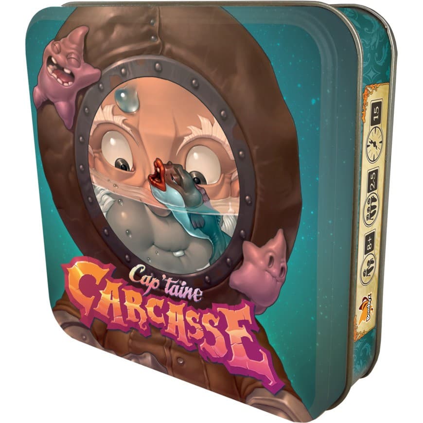 Asmodee Cap'taine carcasse jeu Bombyx