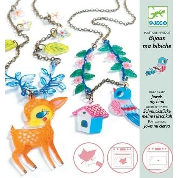 Djeco Plastique Magique Le Faon et L'Oiseau