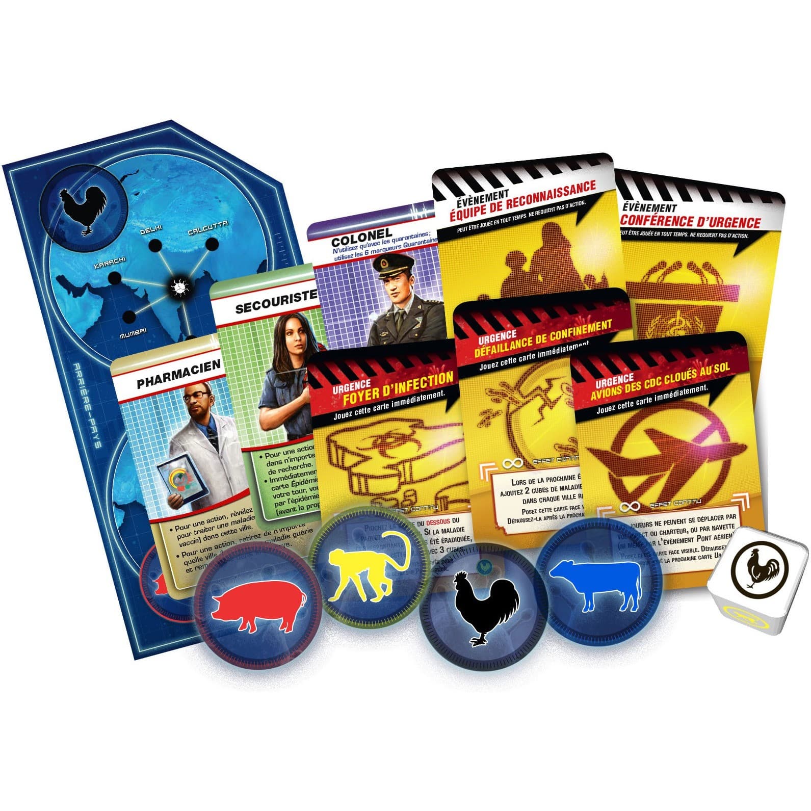 Z-man Games Pandemic : État d'urgence Extension