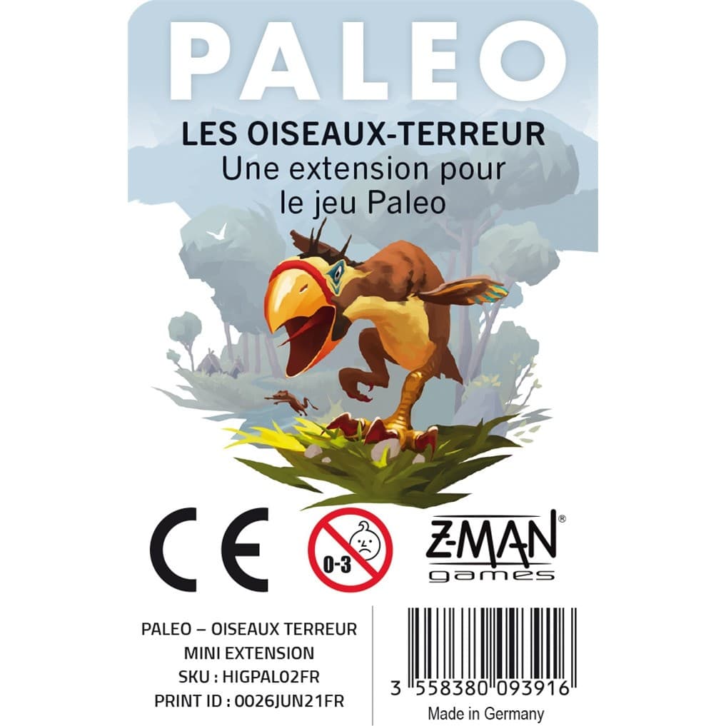 Z-man Games Les Oiseaux Terreur Ext. Paleo