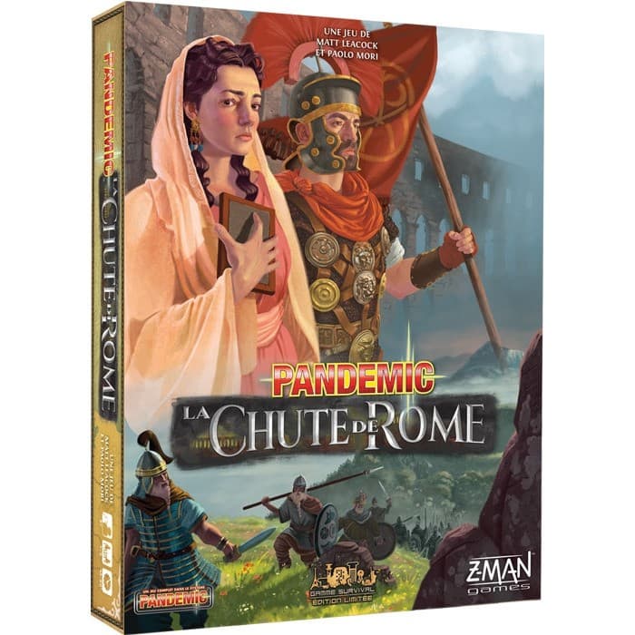 Z-man Games Pandemic La Chute de Rome