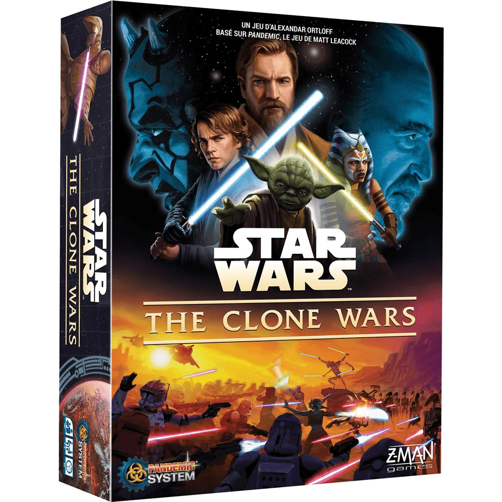 Z-man Games Star Wars : Clone Wars A Pandemic System Board Game