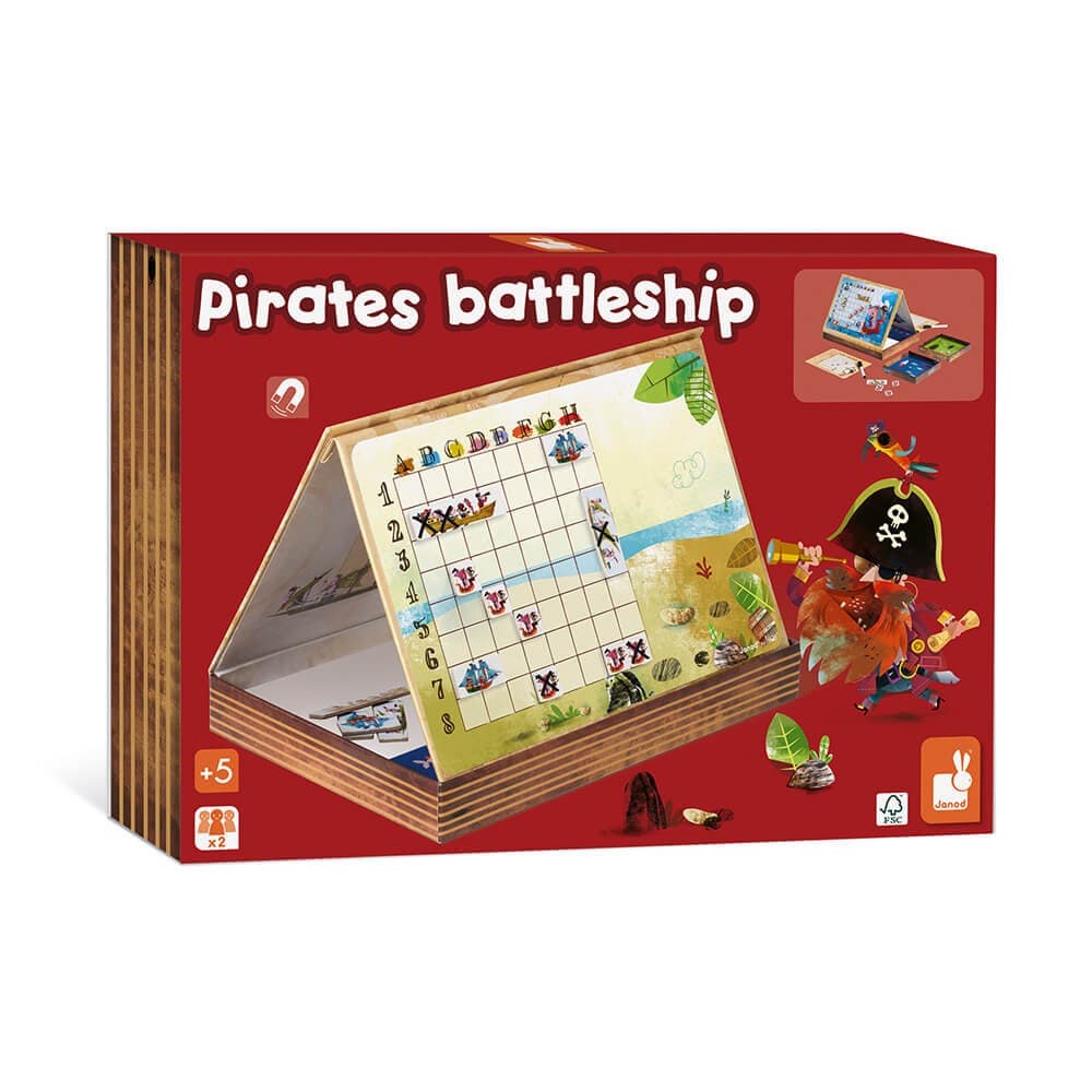 Janod Jeu de la bataille navale des pirates