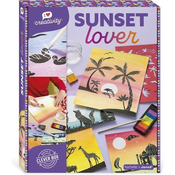 Janod Coffret Créatif peinture Sunset Lover