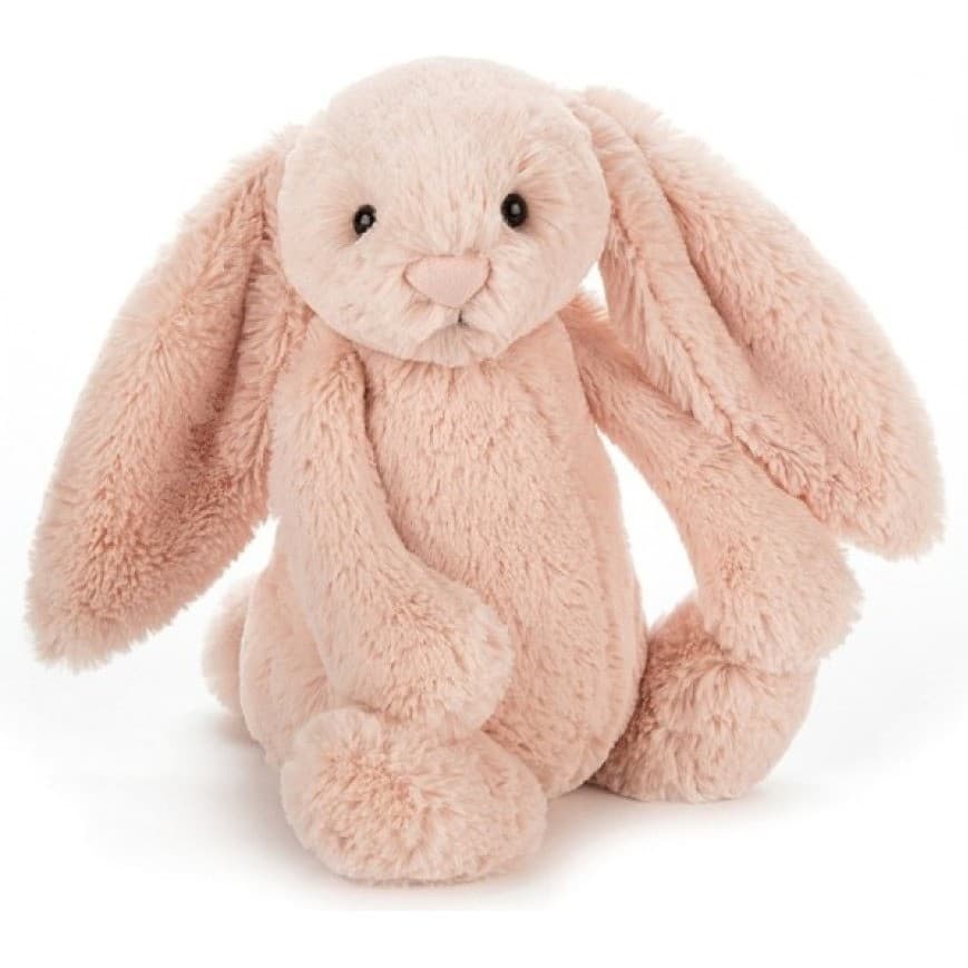 Jellycat Peluche Lapin Bashful Pêche 18 cm