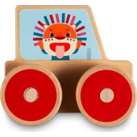Lilliputiens Coffret Voiture en bois à assembler