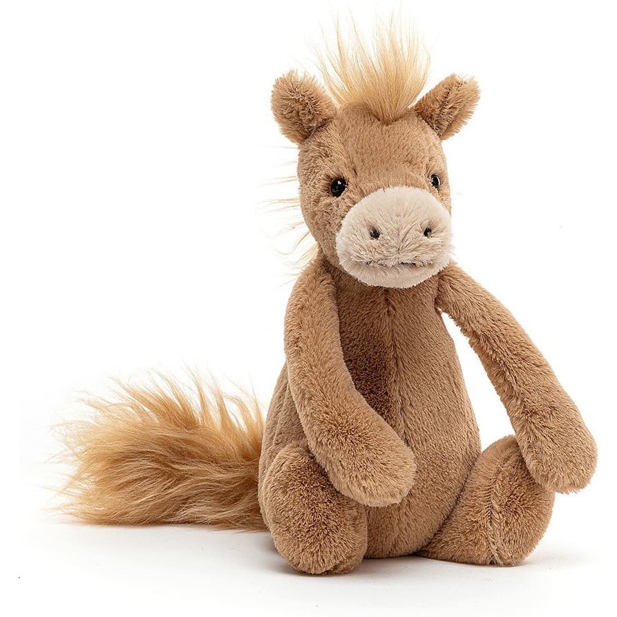 Jellycat Peluche Cheval Bashful 18 cm