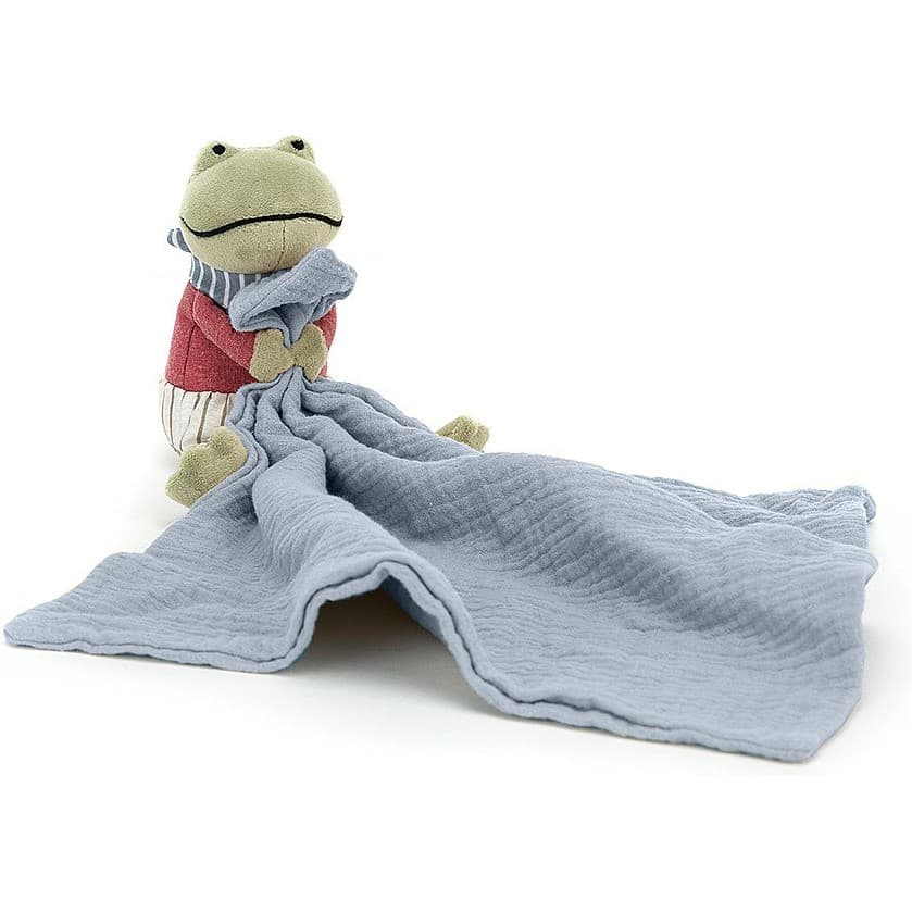 Jellycat Doudou Couverture Bleue Grenouille Rambler