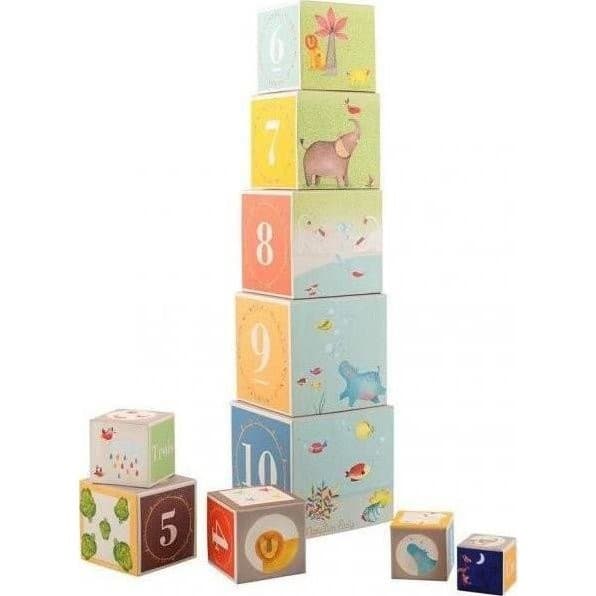 Moulin Roty Cubes Empilables Les Papoum