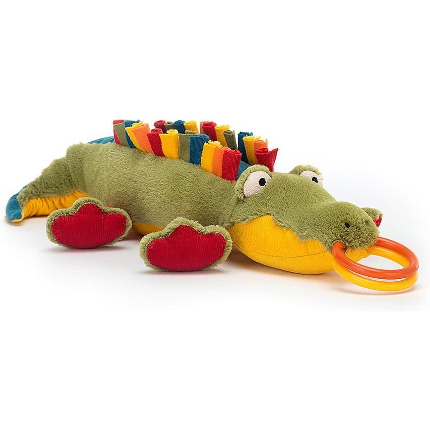 Jellycat Peluche Crocodile Activités Happihoop