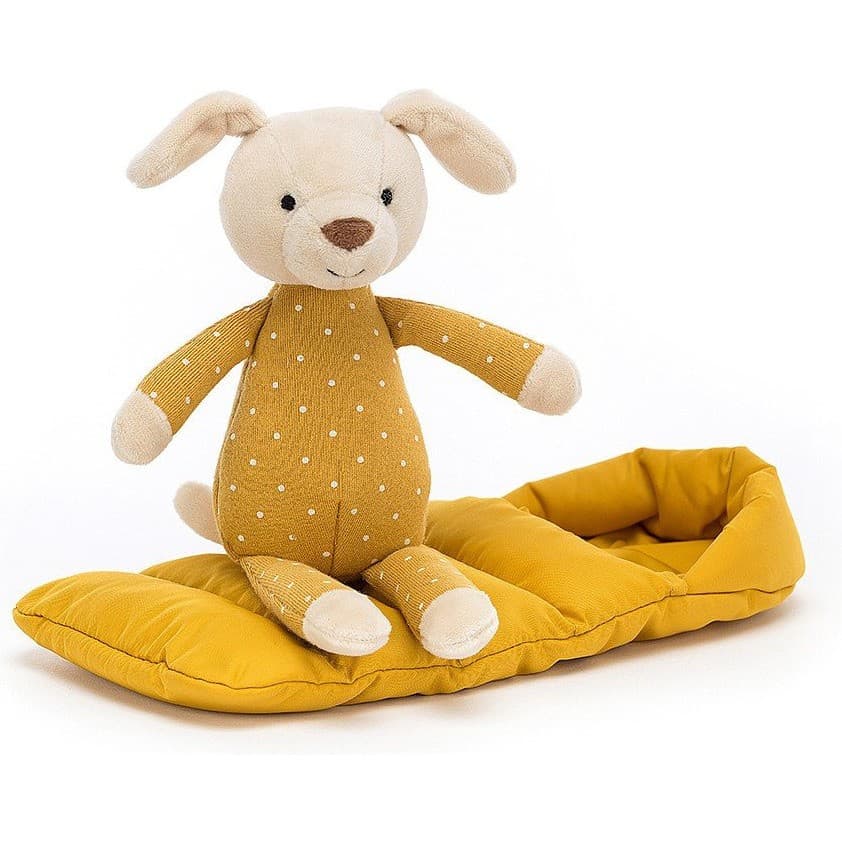 Jellycat Peluche Chiot et Sac de Couchage