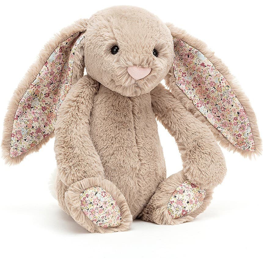 Jellycat Peluche Lapin Beige Blossom Bashful 36 cm