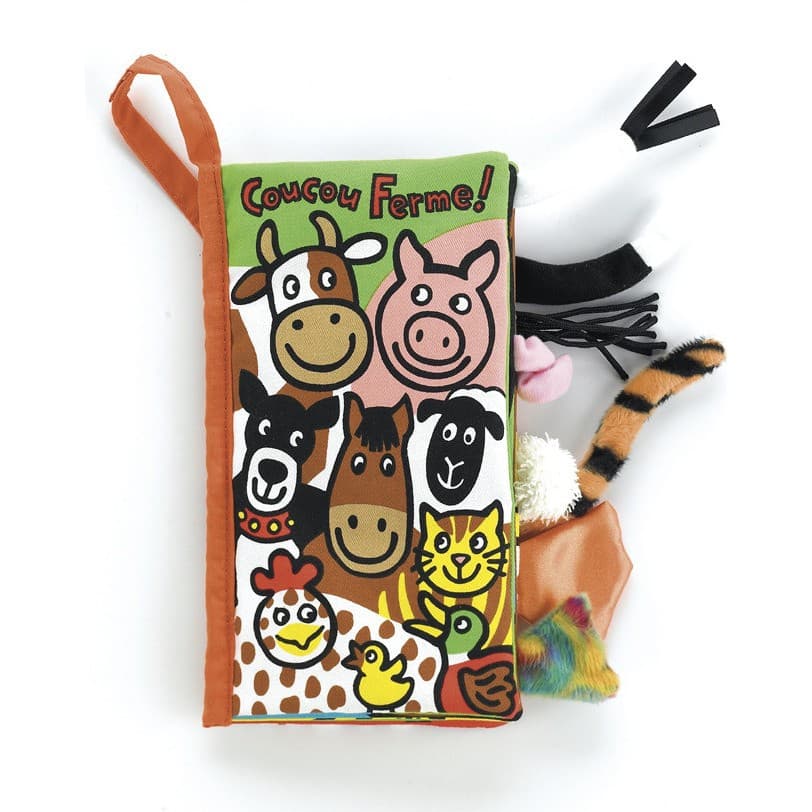 Jellycat Livre Eveil Coucou Ferme