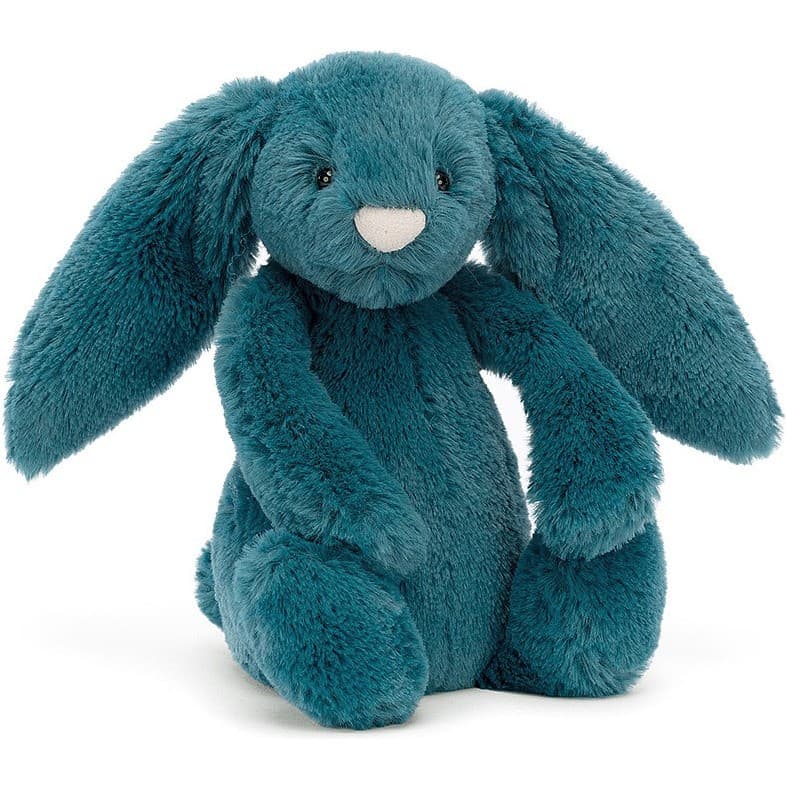 Jellycat Peluche Lapin Bleu Mineral Bashful 18 cm