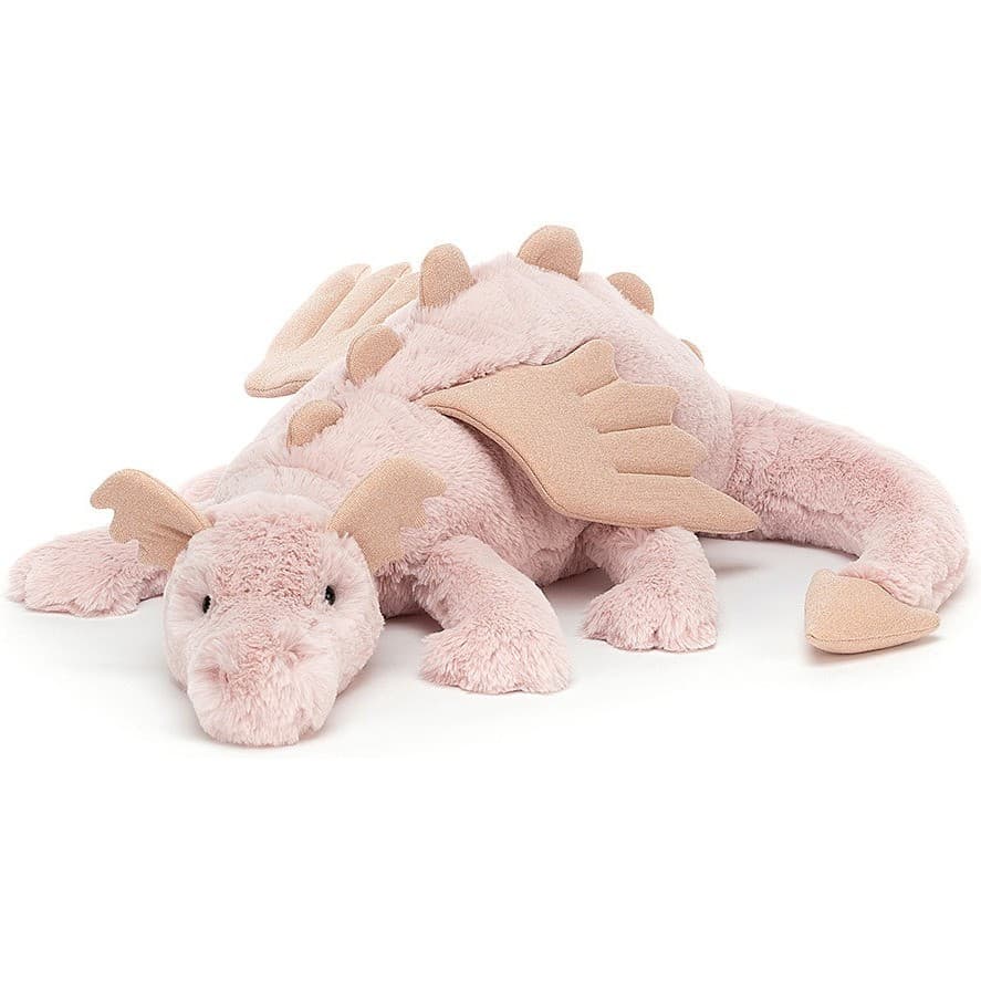 Jellycat Grand Dragon Rose