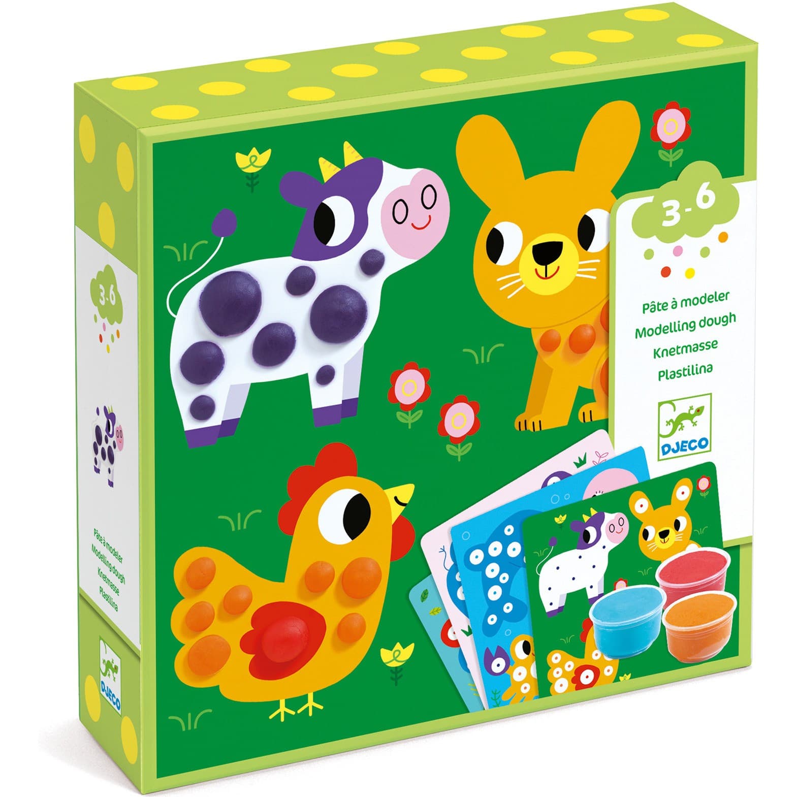Djeco Pâte à modeler Ronds de pâte