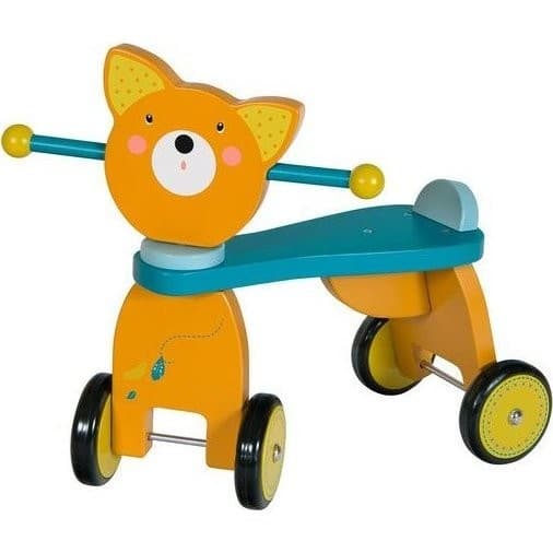 Moulin Roty Porteur en bois Renard Le Voyage D Olga