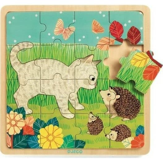 Djeco Puzzle en bois Garden