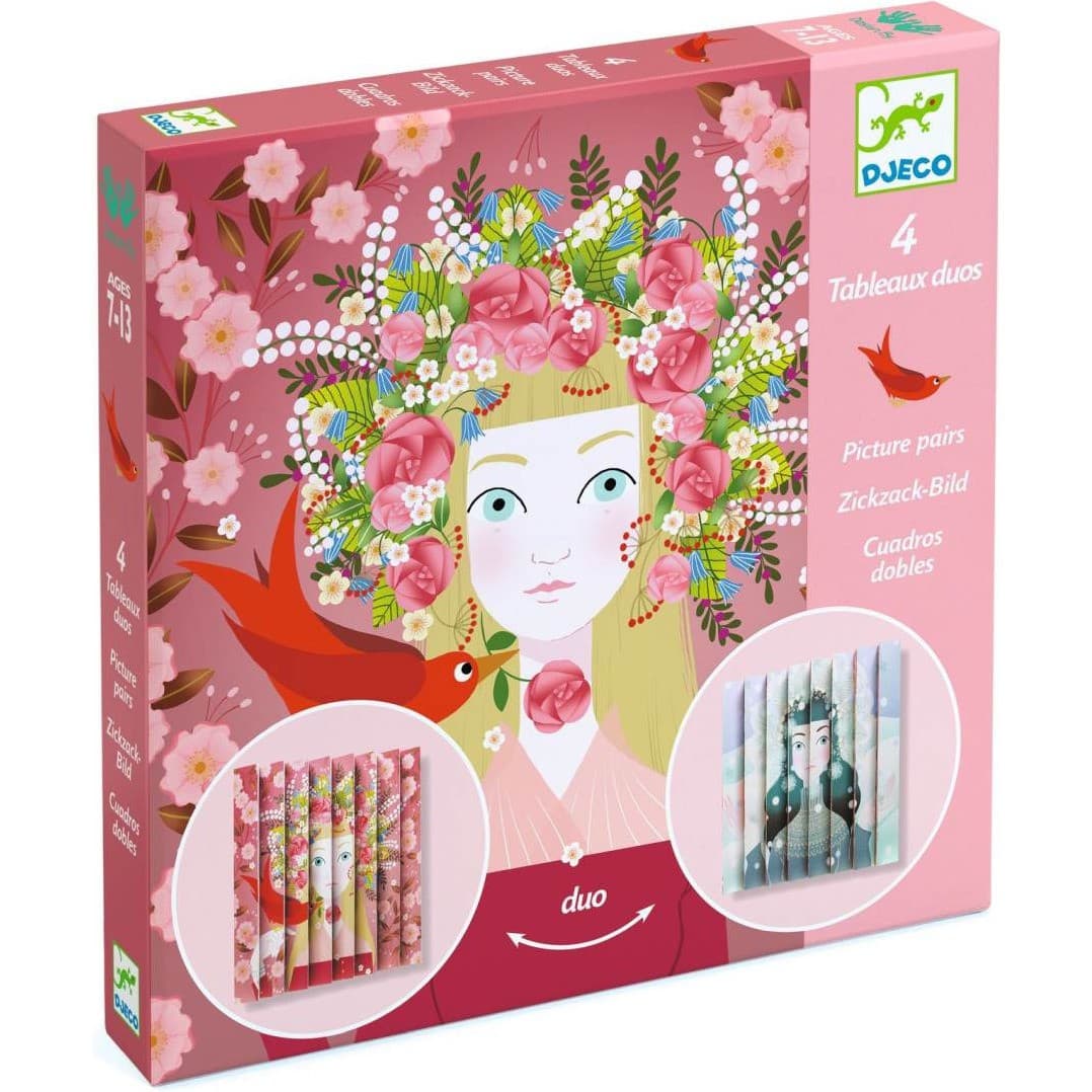 Djeco Tableaux duos Lovely queens