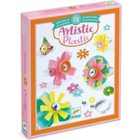 Djeco Artistic Plastic : Collection de bagues
