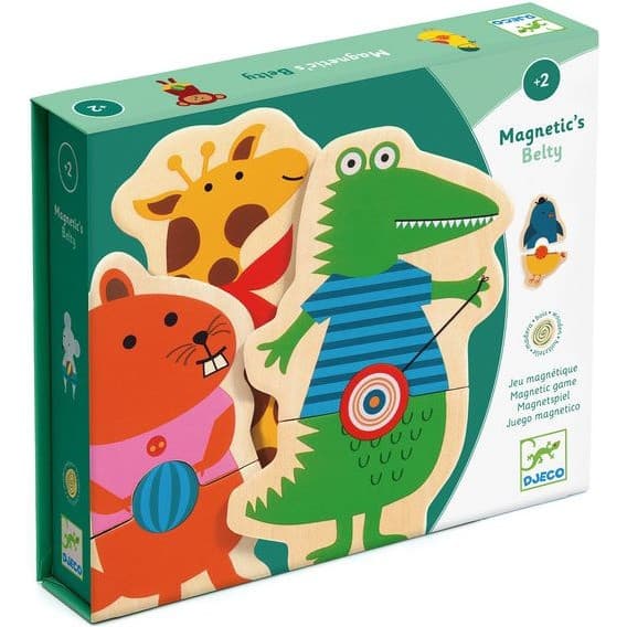 Djeco Jeu Magnétique en bois Belty