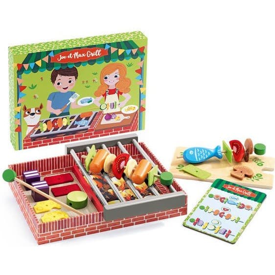 Djeco Set de dînette : Joe et Max grill