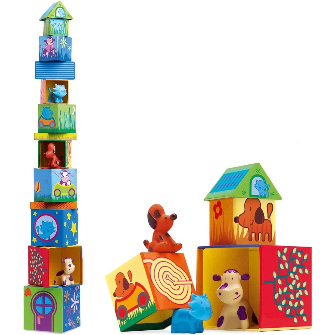 Djeco Cubes 1er âge Cubanimo