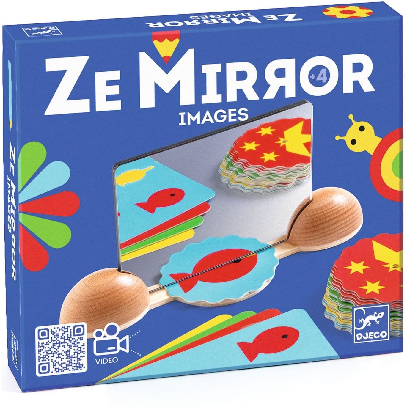 Djeco Jeu de construction Ze Mirror Images
