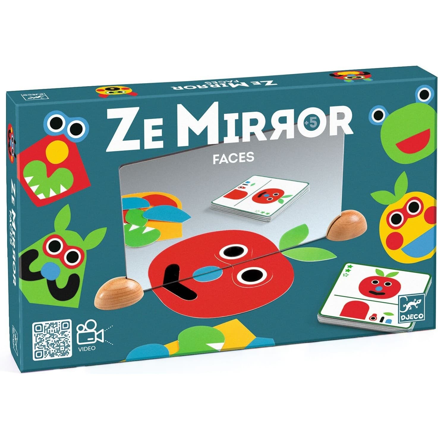 Djeco Jeu de construction Ze Mirror Faces