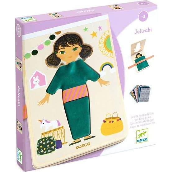 Djeco Jeu éducatif en bois Jolizabi