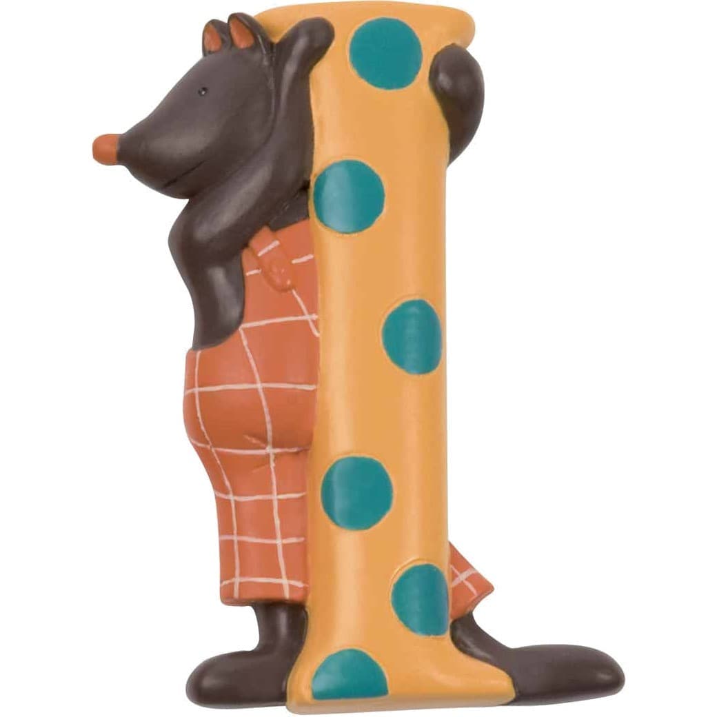 Moulin Roty Lettre résine I La Grande Famille