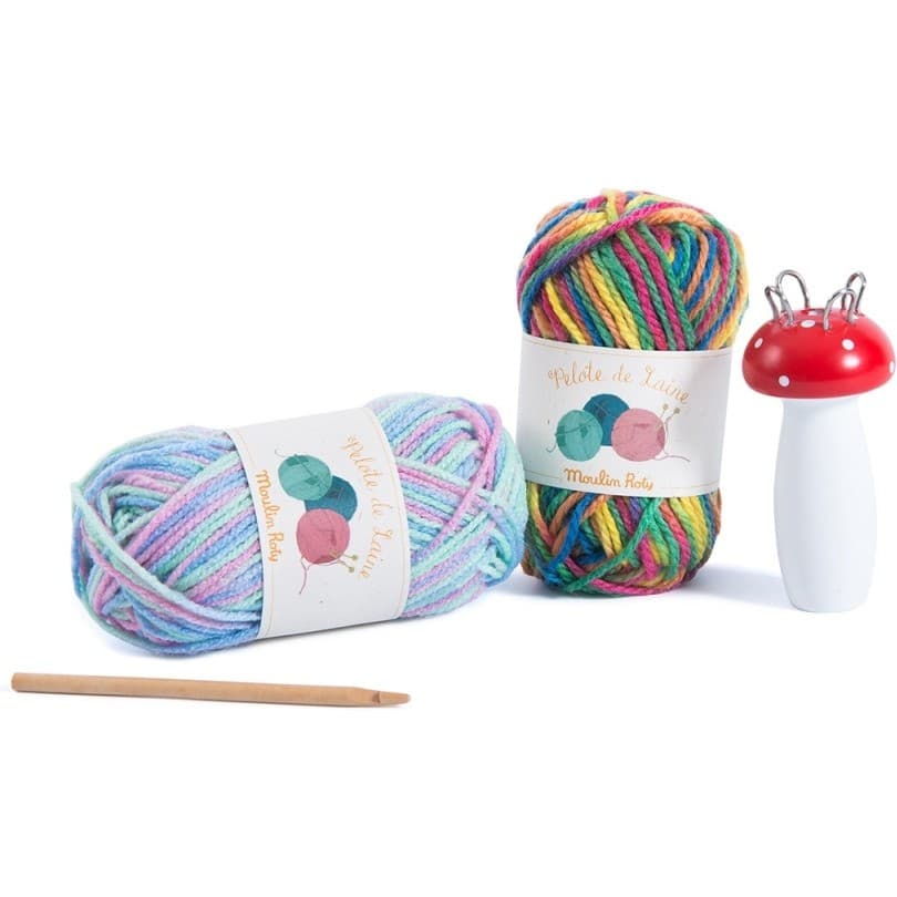 Moulin Roty Coffret L'atelier de tricotin Les jouets d'hier