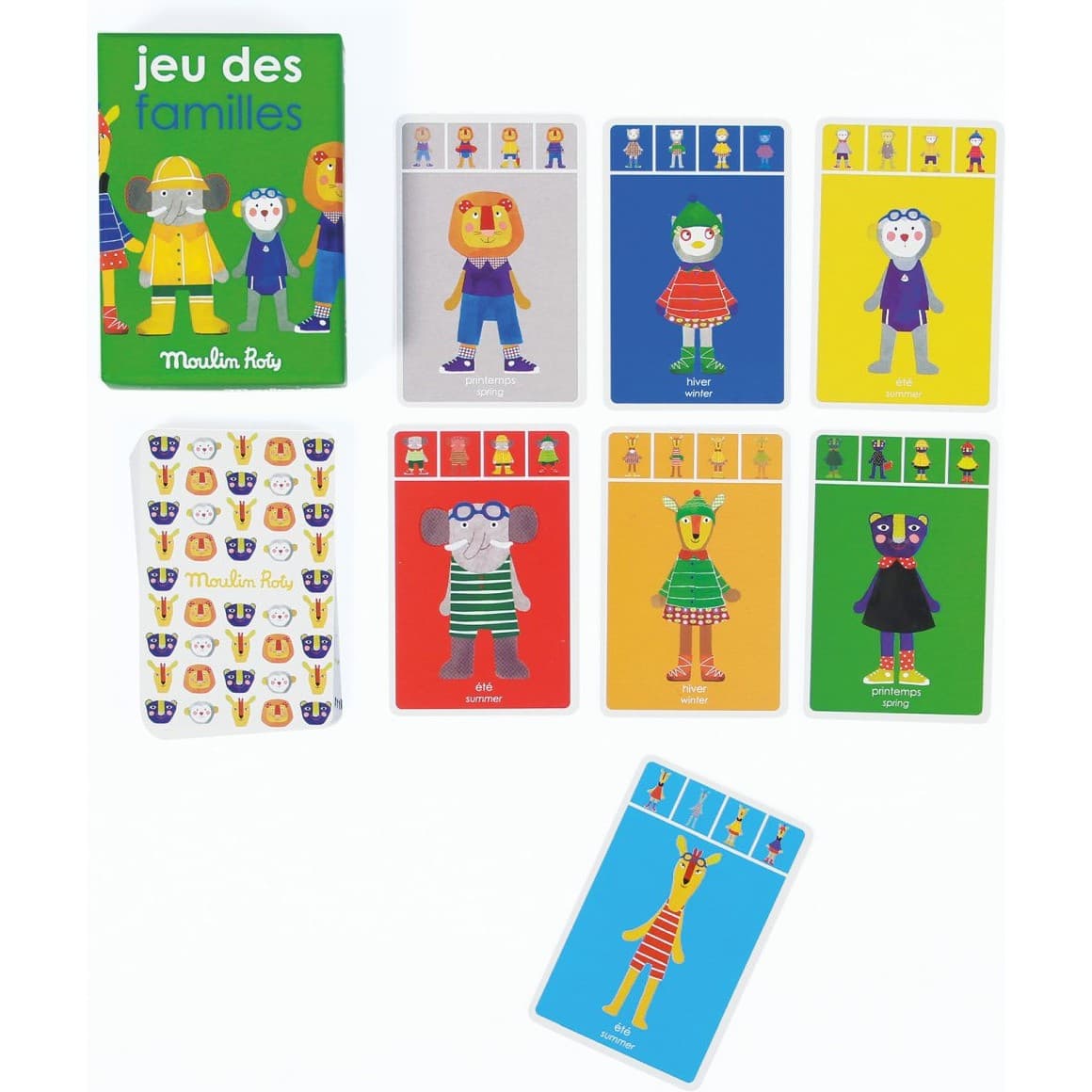Moulin Roty Jeu des 7 Familles Les Popipop